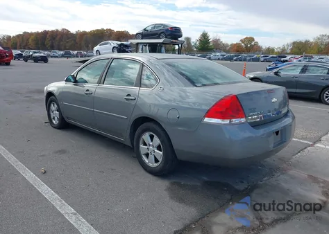 2007 Chevrolet Impala Lt из США, поврежденный, VIN 2G1WT58KX79367792